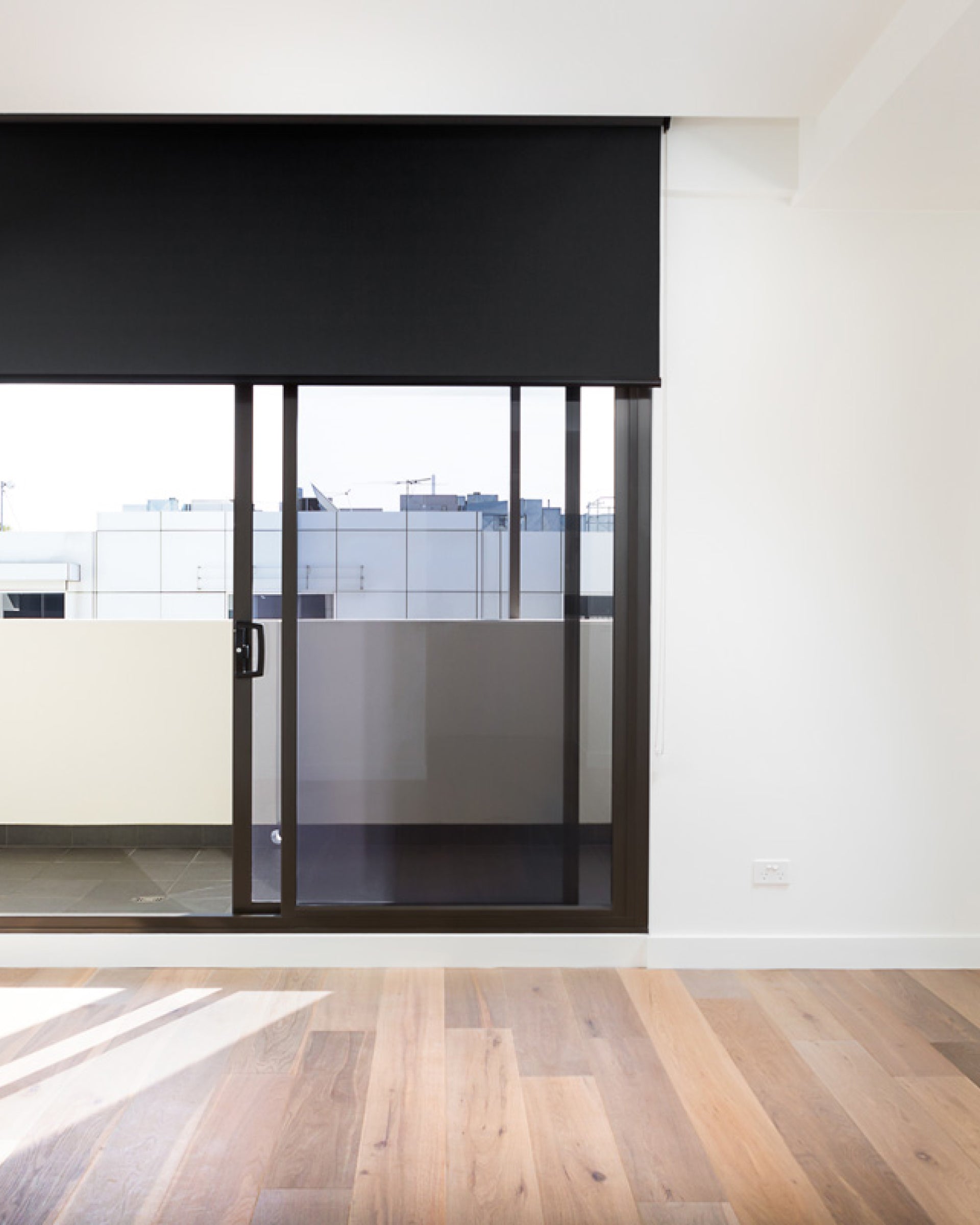 Saga, Black Blackout Roller Blinds