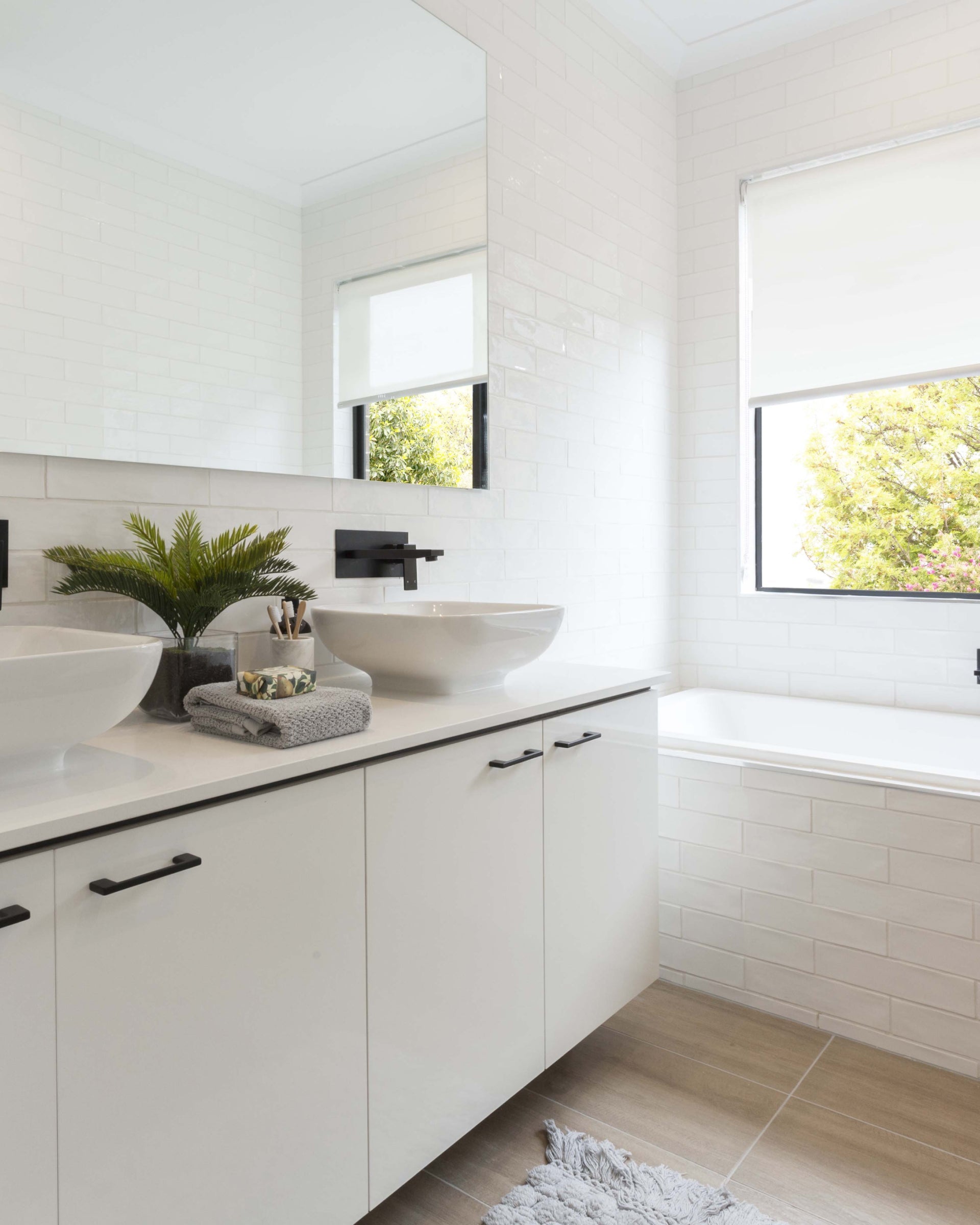 Saga, White Sunscreen Roller Blinds