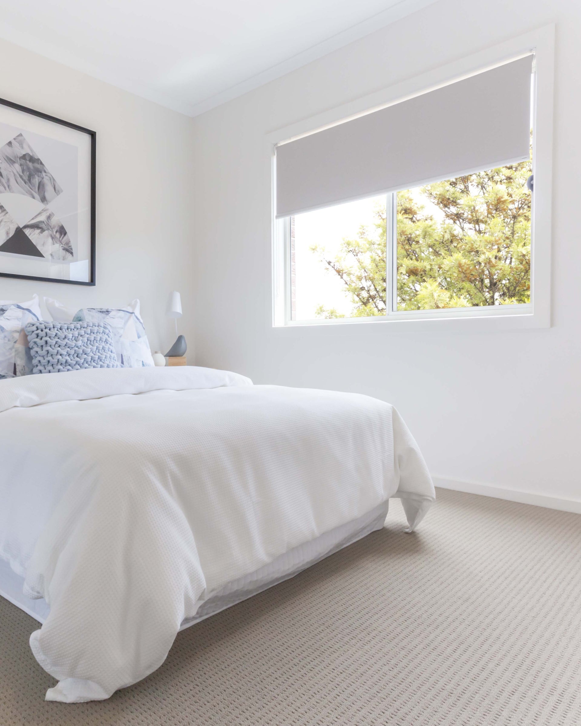 Saga, Grey Blackout Roller Blinds