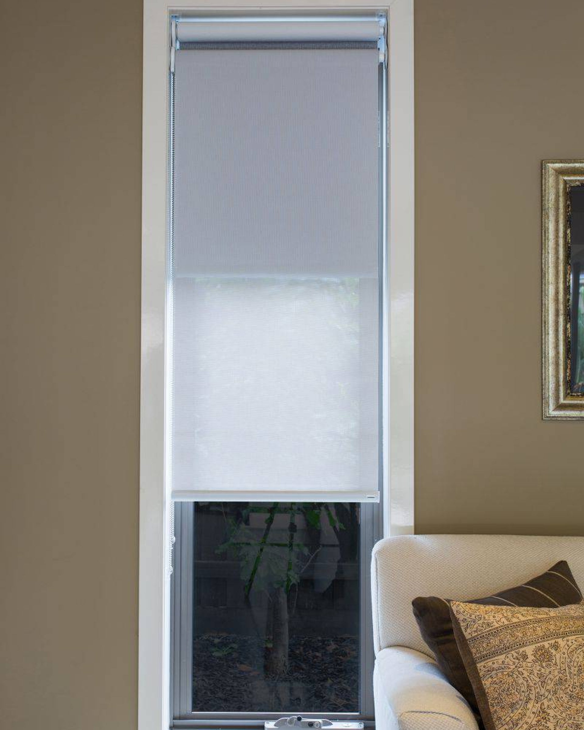 Saga, Grey Blackout Roller Blinds