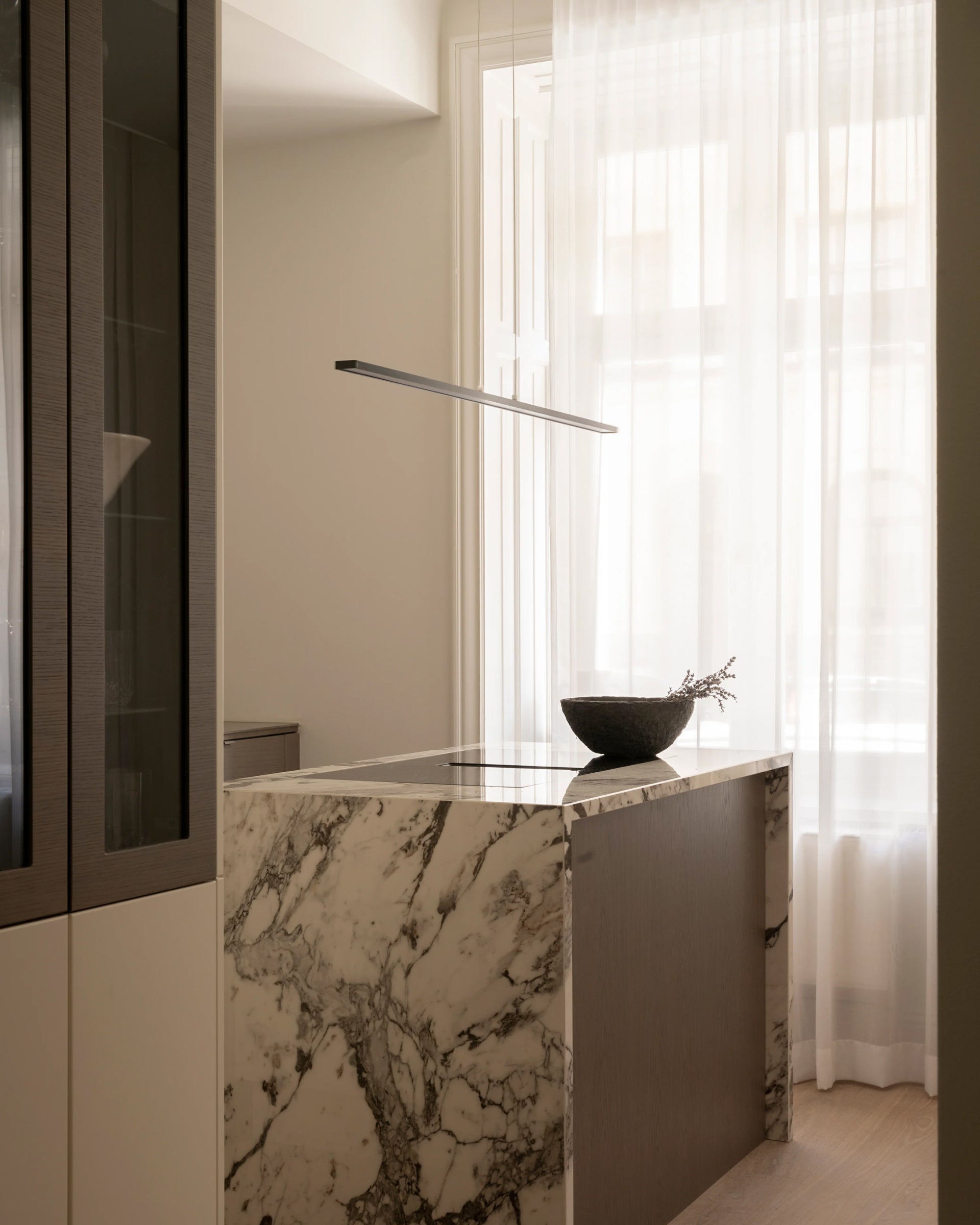 Terra, Voile White Sheer Curtain