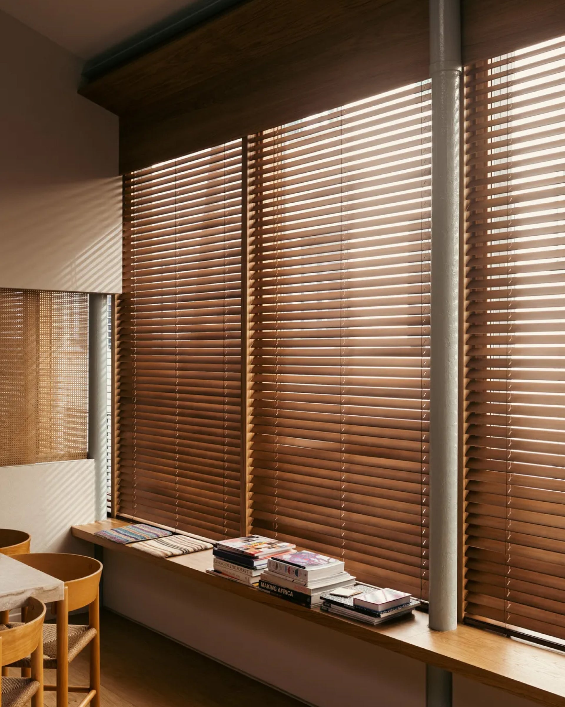 Core, 50 MM Walnut Timber Blinds